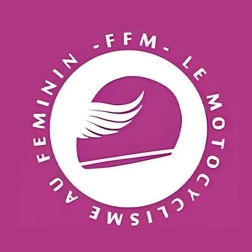Logo le motocyclisme au feminin